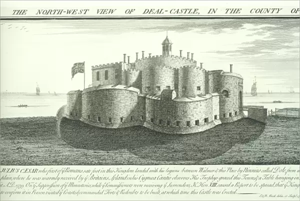Deal Castle engraving N070806
