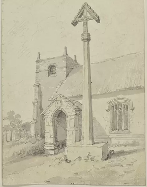 Churchyard Cross, Somersby CGH01_02_01_005