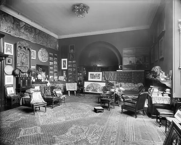 Lord Frederic Leightons studio BL13088