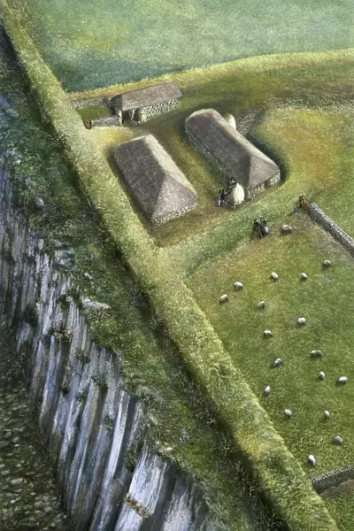 Hadrians Wall: Sewingshields Wall J930079