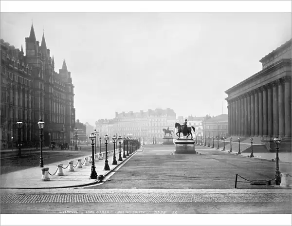 Equestrian statues, St. Georges Hall, Liverpool M950878