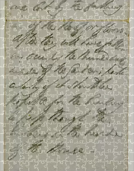Battle instructions written by the Duke of Wellington K050231