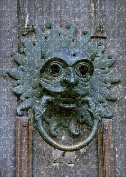 Durham Cathedral door knocker K011465