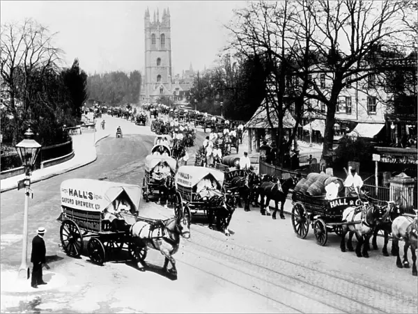 May Day procession in Oxford 1912 BB71_02946