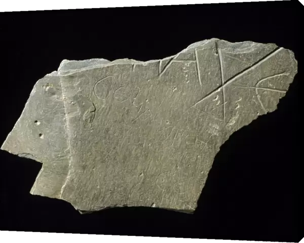 Tintagel Castle Artognou inscription stone K980845