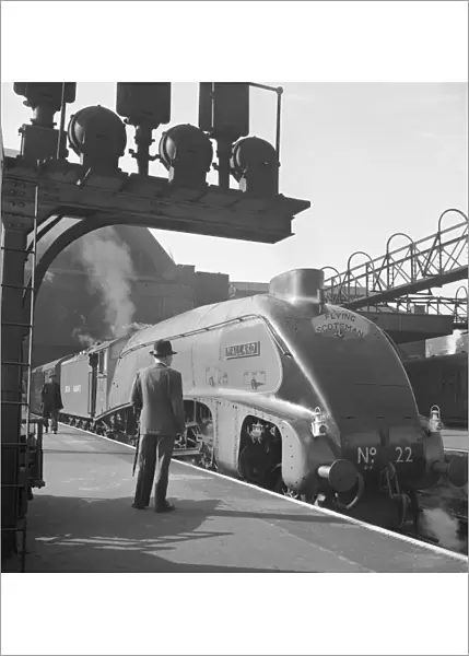 Mallard steam train, Flying Scotsman service a062835