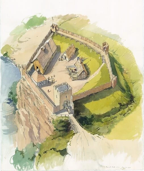 Barnard Castle c. 1100 J880310