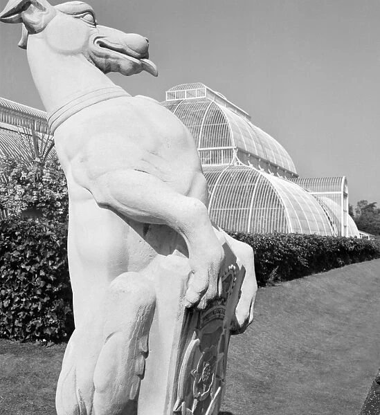 Greyhound sculpture, Kew Gardens a064138