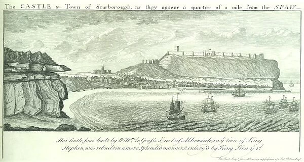 Scarborough Castle engraving N070749