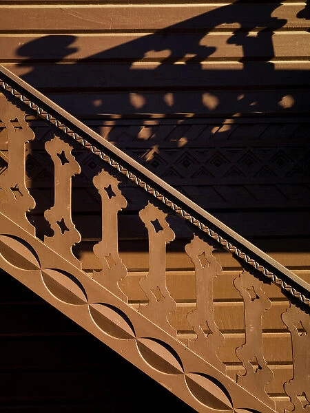 Swiss Cottage stairs at Osborne House N071193