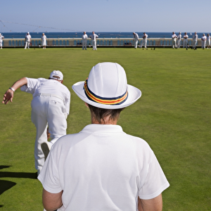 Sports venues Photographic Print Collection: Lawn bowls and bowling greens