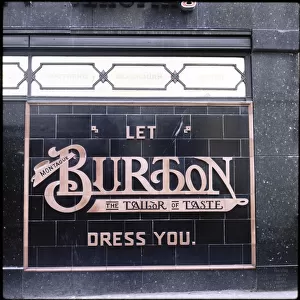 High Streets Poster Print Collection: Burtons High Street Stores