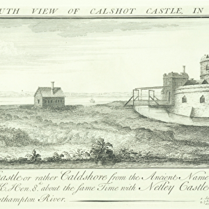 Calshot Castle engraving N070778