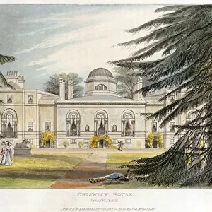 Chiswick House Fine Art Print Collection: Historic views of Chiswick