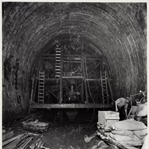 Engineering and Construction Photographic Print Collection: Mersey Tunnel