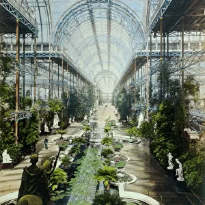Victorian Architecture Canvas Print Collection: Crystal Palace