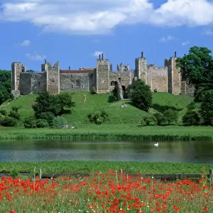 Castles of the East of England Canvas Print Collection: Framlingham Castle