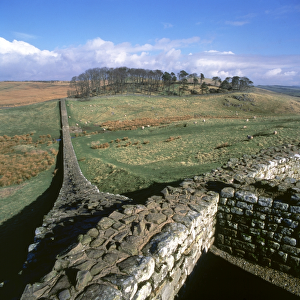 Roman Britain Metal Print Collection: Hadrians Wall