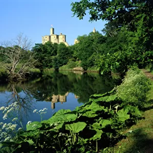Castles in North East England Jigsaw Puzzle Collection: Warkworth Castle
