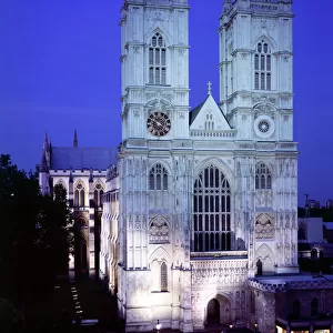 Cathedrals Canvas Print Collection: Westminster Abbey