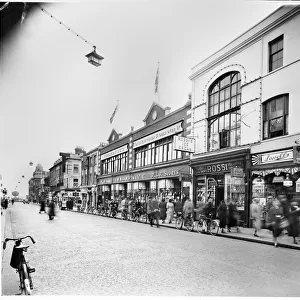 High Streets Metal Print Collection: Woolworths High Street Stores