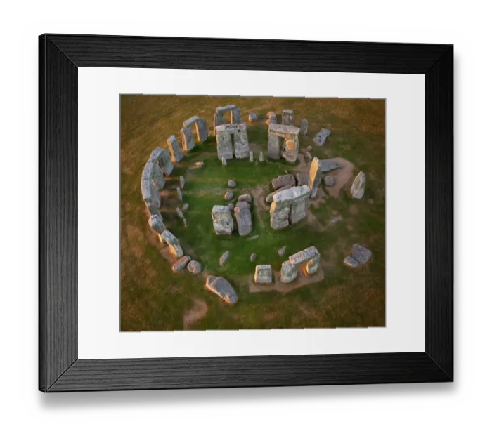 Framed Print : Stonehenge N130038