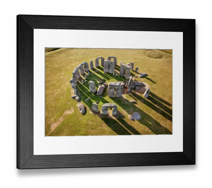 Framed Print : Stonehenge N130044
