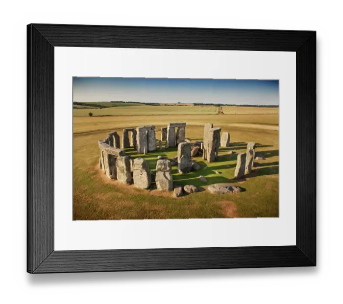 Framed Print : Stonehenge N130045 Framed Print : Stonehenge N130045