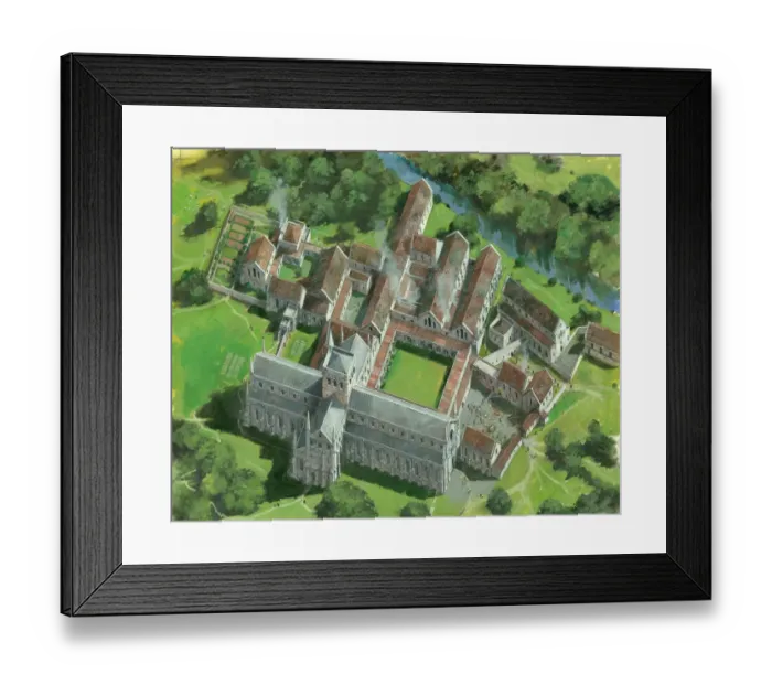 Framed Print : Waverley Abbey N900003