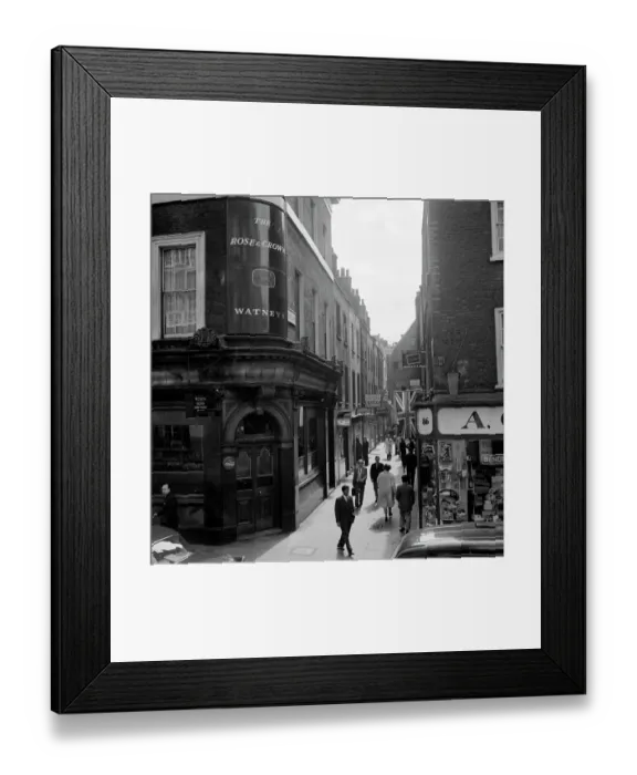 Framed Print : St Annes Court Soho a065613
