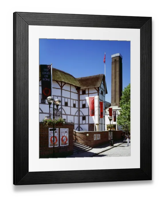 Framed Print : Globe Theatre J060052