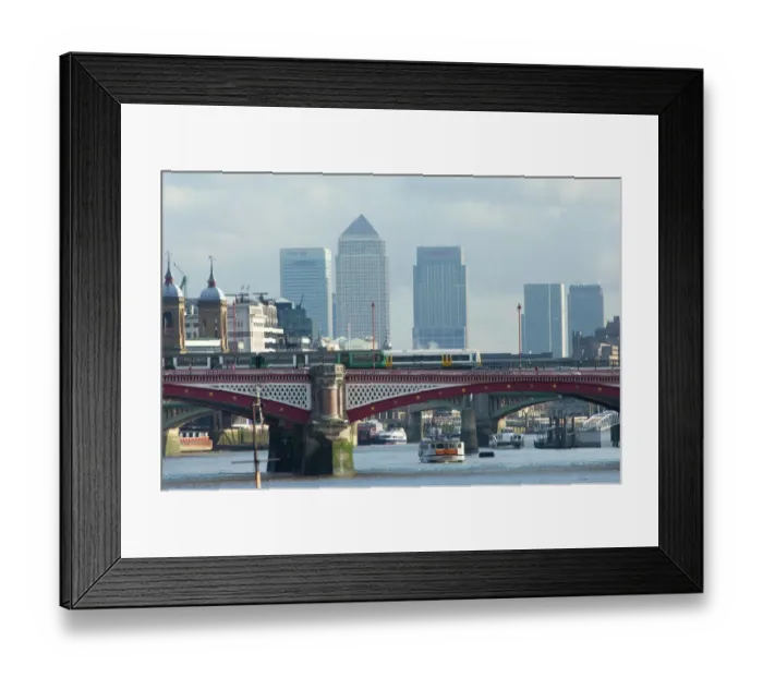 Framed Print : Canary Wharf N080011