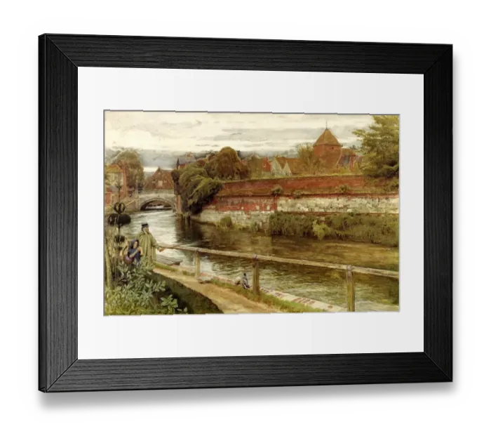 Framed Print : Goodwin - Old Walls Winchester J970182