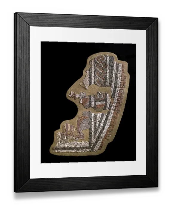 Framed Print : Aldborough Roman Town mosaic N080062
