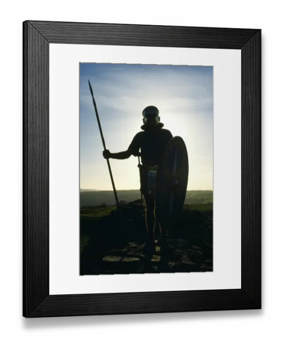 Framed Print : Roman soldier M852248