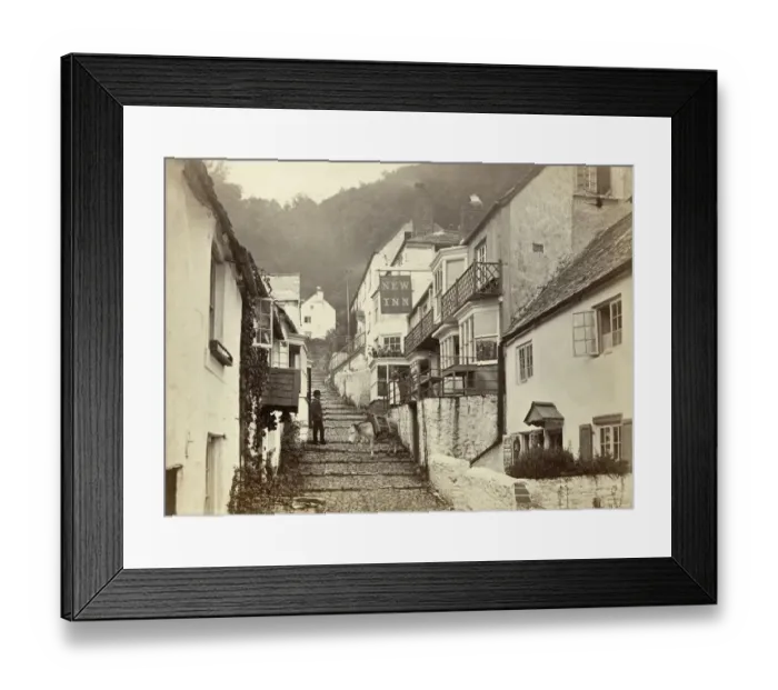 Framed Print : Clovelly, Devon OP04926