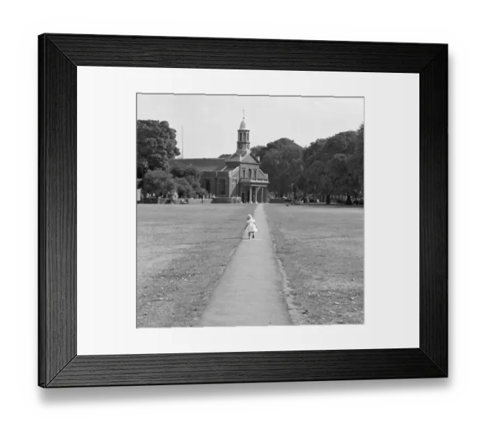Framed Print : St Annes Church, Kew Green a064154