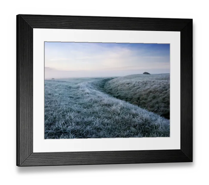 Framed Print : Stonehenge, outer ditch N071266