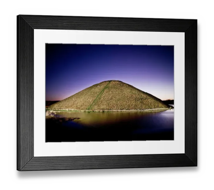 Framed Print : Silbury Hill N071380 Framed Print : Silbury Hill N071380