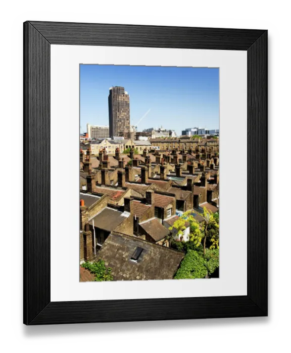 Framed Print : Lambeth housing N071384