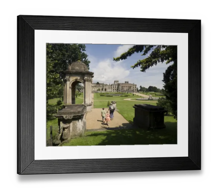 Framed Print : Witley Court and Gardens N071273