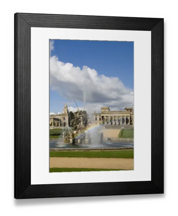 Framed Print : Witley Court Fountain N071286