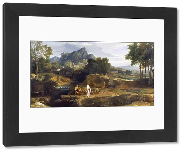 Millet - Classical Landscape with Figures... K050050