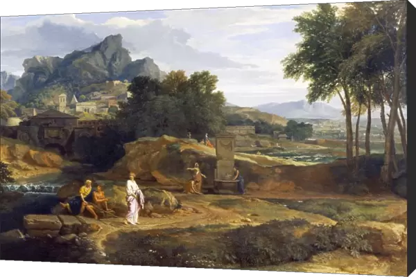 Millet - Classical Landscape with Figures... K050050