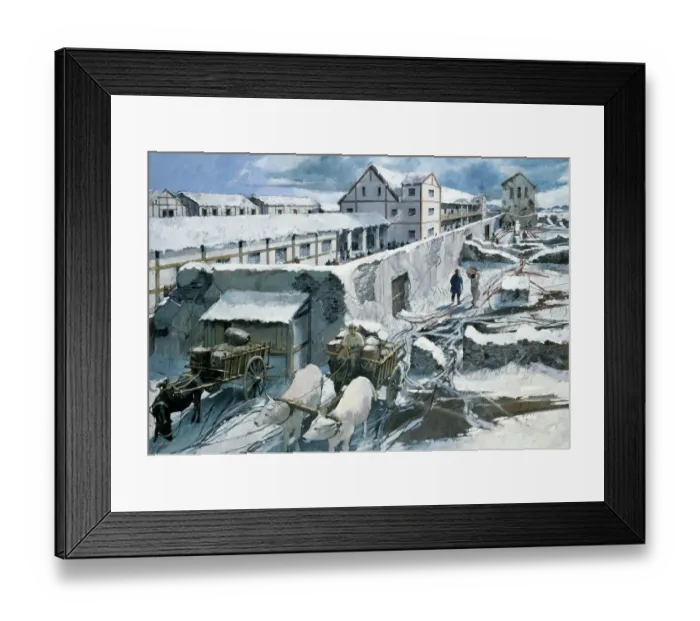 Framed Print : Wroxeter Roman City J900036