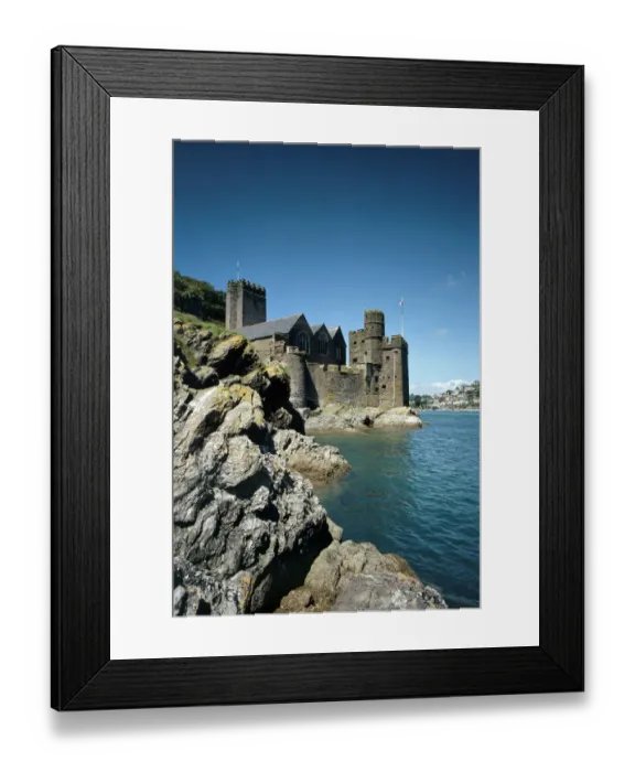 Framed Print : Dartmouth Castle K021151 Framed Print : Dartmouth Castle K021151