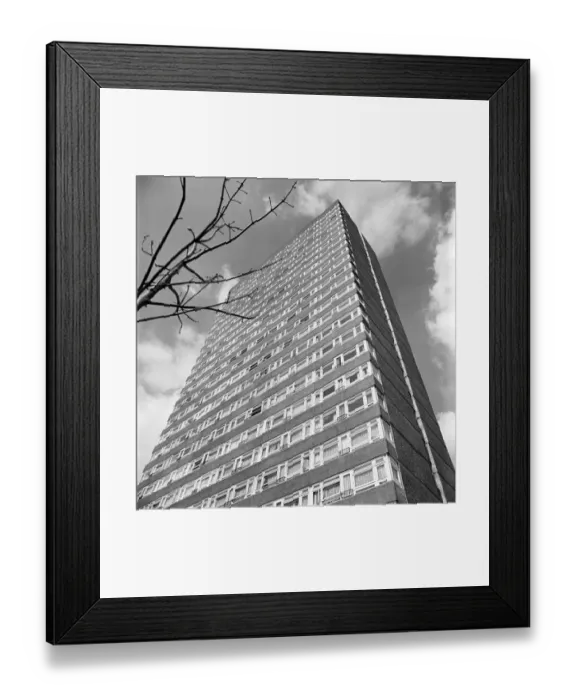 Framed Print : Block of flats a063572