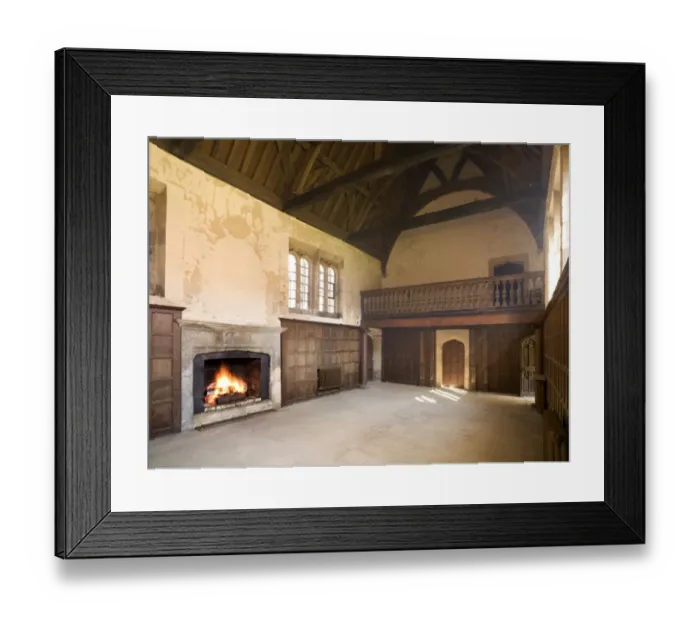 Framed Print : Apethorpe Hall N080084 Framed Print : Apethorpe Hall N080084