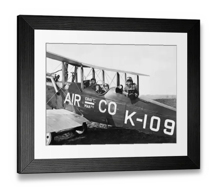 Framed Print : Aerial photography 1919 AFL03_aerofilms_c12930 Framed Print : Aerial photography 1919 AFL03_aerofilms_c12930