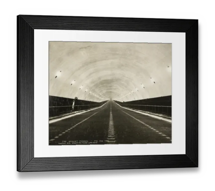 Framed Print : Mersey Tunnel AL1908_036_01